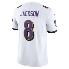 Lamar Jackson Baltimore Ravens Vapor F.U.S.E. Limited Jersey White | Nike for Sale