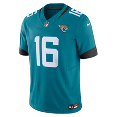 Trevor Lawrence Jacksonville Jaguars Vapor F.U.S.E. Limited Jersey Teal | Nike for Sale