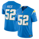 Khalil Mack Los Angeles Chargers Vapor F.U.S.E. Limited Jersey Powder Blue | Nike for Sale