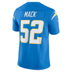 Khalil Mack Los Angeles Chargers Vapor F.U.S.E. Limited Jersey Powder Blue | Nike for Sale