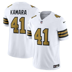 Alvin Kamara New Orleans Saints Alternate Vapor F.U.S.E. Limited Jersey White | Nike for Sale