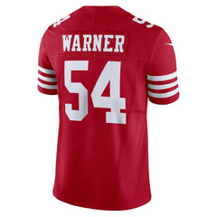 Fred Warner San Francisco 49ers Vapor F.U.S.E. Limited Jersey Scarlet | Nike for Sale
