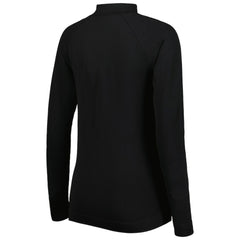 Houston Astros Levelwear Women's Verse Asymmetrical Raglan Tri-Blend Quarter-Zip Jacket - MLB