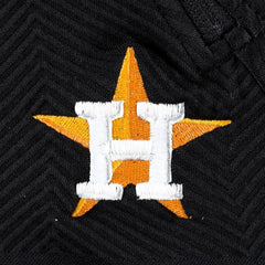 Houston Astros Levelwear Women's Verse Asymmetrical Raglan Tri-Blend Quarter-Zip Jacket - MLB