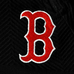 Boston Red Sox Levelwear Women's Verse Asymmetrical Raglan Tri-Blend Quarter-Zip Jacket - MLB