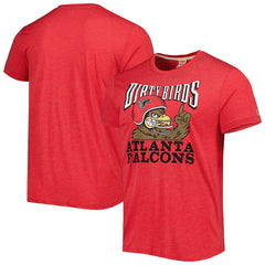Atlanta Falcons Homage Dirty Birds Hyper Local Tri-Blend T-Shirt Red | NFL