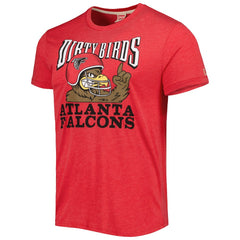 Atlanta Falcons Homage Dirty Birds Hyper Local Tri-Blend T-Shirt Red | NFL