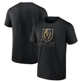 Mark Stone Vegas Golden Knights Fanatics Name and Number T-Shirt - Black - NHL