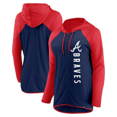 Atlanta Braves Fanatics Women's Forever Fan Full-Zip Hoodie Jacket - MLB