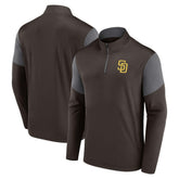 San Diego Padres Fanatics Logo Quarter-Zip Top - MLB