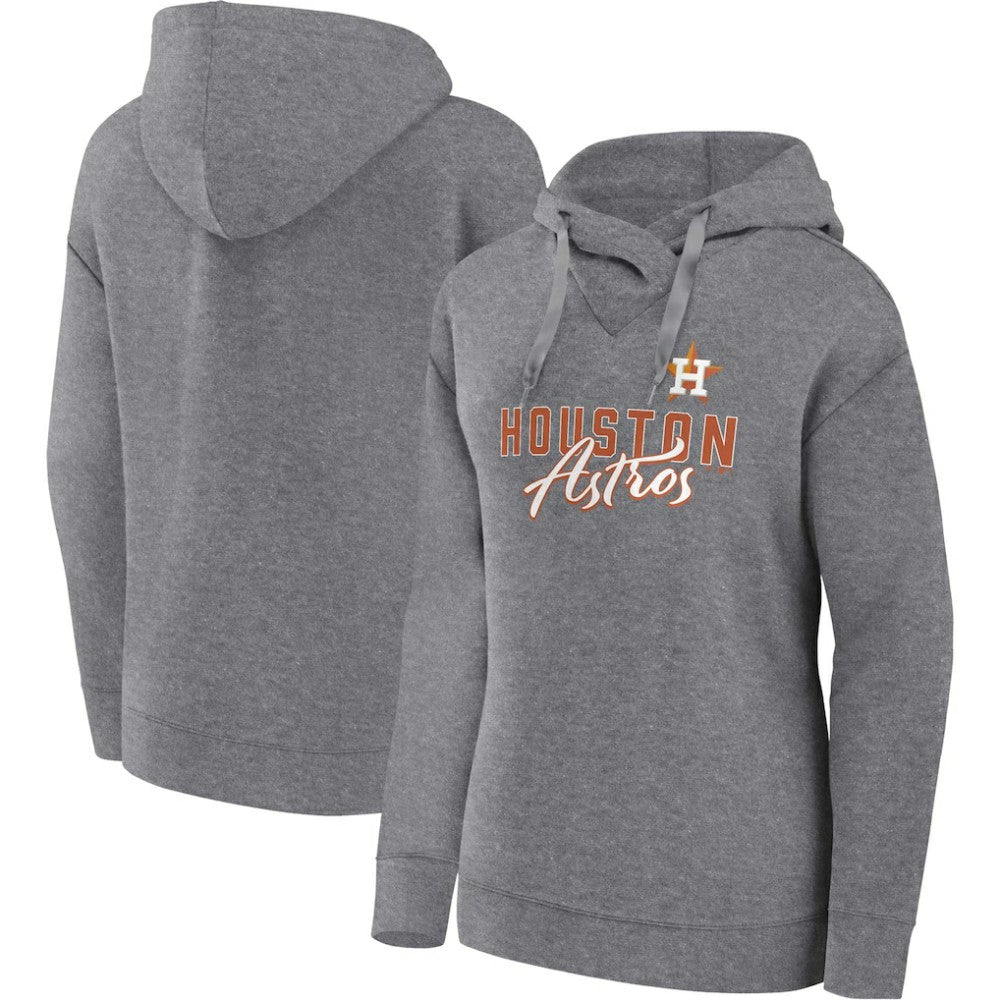 Houston Astros Fanatics Women's Script Favorite Lightweight Pullover Hoodie - MLB