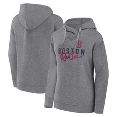 Boston Red Sox Fanatics Women's Script Favorite Lightweight Pullover Hoodie - MLB