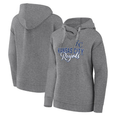 Kansas City Royals Fanatics Women's Script Favorite Lightweight Pullover Hoodie - MLB