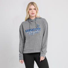 Kansas City Royals Fanatics Women's Script Favorite Lightweight Pullover Hoodie - MLB