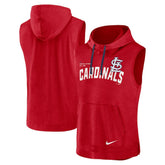 St. Louis Cardinals Nike Athletic Sleeveless Hooded T-Shirt - MLB
