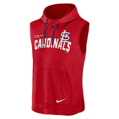 St. Louis Cardinals Nike Athletic Sleeveless Hooded T-Shirt - MLB