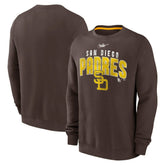 San Diego Padres Nike Cooperstown Collection Team Shout Out Pullover Sweatshirt - MLB