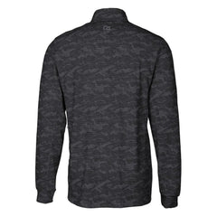 Pittsburgh Pirates Cutter & Buck Big & Tall Traverse Camo Print Stretch Quarter-Zip Pullover Top - MLB