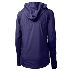 Colorado Rockies Cutter & Buck Women's Adapt Eco Knit Hybrid Recycled Full-Zip Hoodie - MLB