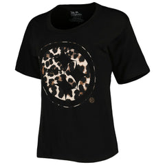 T.J. Watt Pittsburgh Steelers Majestic Threads Women's Leopard Player Name & Number T-Shirt Black | NFL