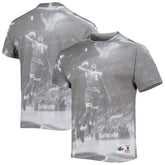 Larry Johnson Charlotte Hornets Above The Rim T-Shirt Heather Gray - NBA