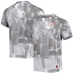 Rasheed Wallace Detroit Pistons Above The Rim T-Shirt Heather Gray - NBA