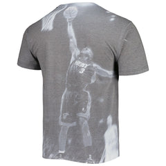 Dwyane Wade Miami Heat Above The Rim T-Shirt Heather Gray - NBA