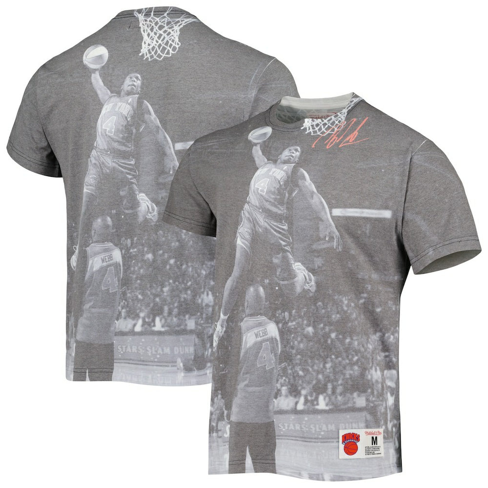 Nate Robinson New York Knicks Above The Rim T-Shirt Gray - NBA