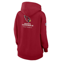 Arizona Cardinals Women's 2023 Sideline Club Fleece Pullover Hoodie Cardinal | Nike for Sale