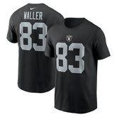 Darren Waller Las Vegas Raiders Player Name & Number T-Shirt Black | Nike for Sale