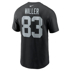 Darren Waller Las Vegas Raiders Player Name & Number T-Shirt Black | Nike for Sale