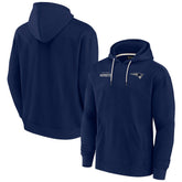 New England Patriots Unisex Elements Super Soft Fleece Pullover Hoodie Navy | Fanatics