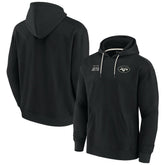 New York Jets Unisex Elements Super Soft Fleece Pullover Hoodie Black | Fanatics