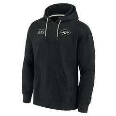 New York Jets Unisex Elements Super Soft Fleece Pullover Hoodie Black | Fanatics