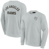 Los Angeles Rams Unisex Elements Super Soft Pullover Sweatshirt Gray | Fanatics