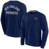 New England Patriots Unisex Elements Super Soft Pullover Sweatshirt Navy | Fanatics