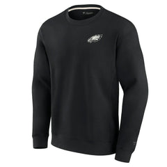 Philadelphia Eagles Unisex Elements Super Soft Pullover Sweatshirt Black | Fanatics