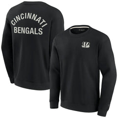 Cincinnati Bengals Unisex Elements Super Soft Pullover Sweatshirt Black | Fanatics