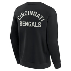 Cincinnati Bengals Unisex Elements Super Soft Pullover Sweatshirt Black | Fanatics
