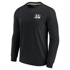Cincinnati Bengals Unisex Elements Super Soft Long Sleeve T-Shirt Black | Fanatics