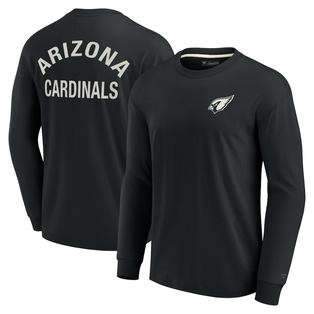 Arizona Cardinals Unisex Elements Super Soft Long Sleeve T-Shirt Black | Fanatics