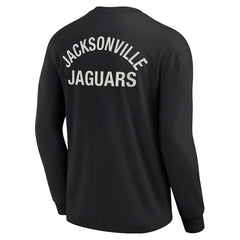 Jacksonville Jaguars Unisex Elements Super Soft Long Sleeve T-Shirt Black | Fanatics
