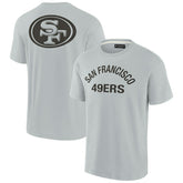 San Francisco 49ers Unisex Elements Super Soft Short Sleeve T-Shirt Gray | Fanatics