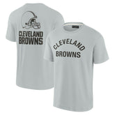Cleveland Browns Unisex Elements Super Soft Short Sleeve T-Shirt Gray | Fanatics