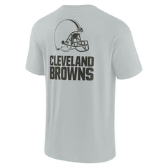 Cleveland Browns Unisex Elements Super Soft Short Sleeve T-Shirt Gray | Fanatics