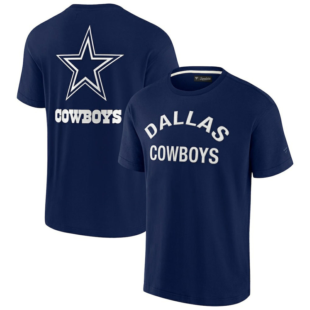 Dallas Cowboys Unisex Elements Super Soft Short Sleeve T-Shirt Navy | Fanatics