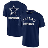 Dallas Cowboys Unisex Elements Super Soft Short Sleeve T-Shirt Navy | Fanatics