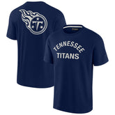 Tennessee Titans Unisex Elements Super Soft Short Sleeve T-Shirt Navy | Fanatics