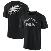 Philadelphia Eagles Unisex Elements Super Soft Short Sleeve T-Shirt Black | Fanatics