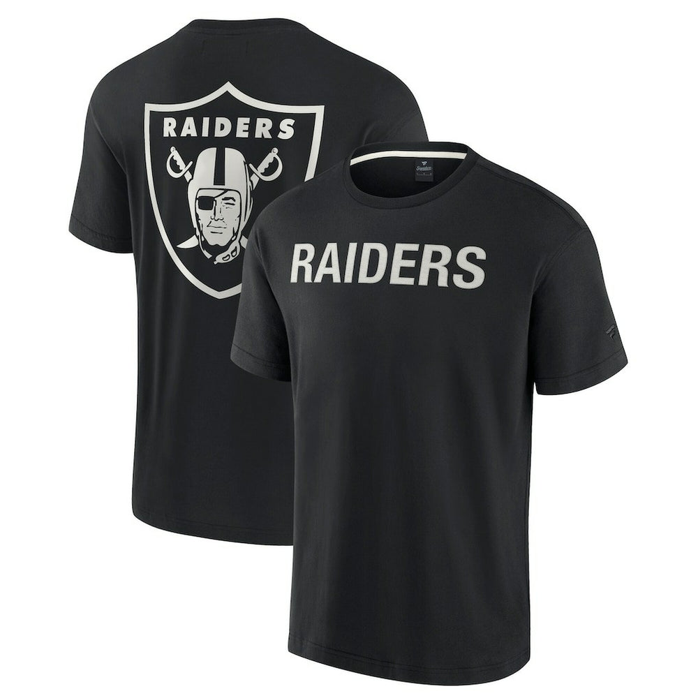 Las Vegas Raiders Unisex Elements Super Soft Short Sleeve T-Shirt Black | Fanatics